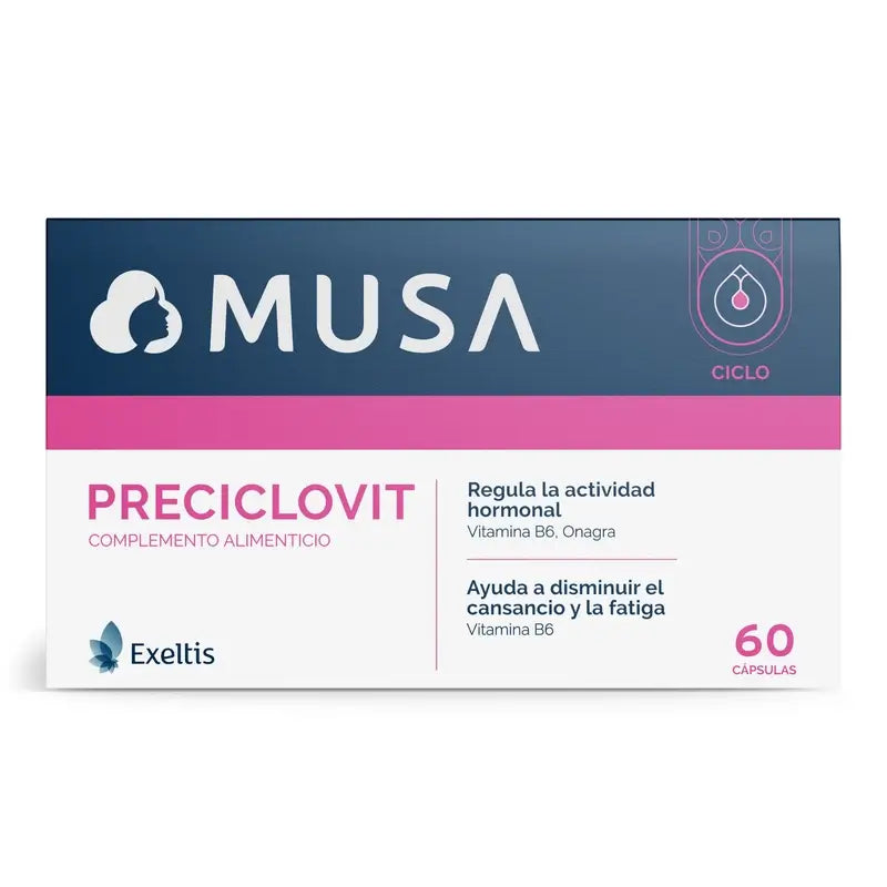 Musa Preciclovit Prémenstruel, 60 gélules