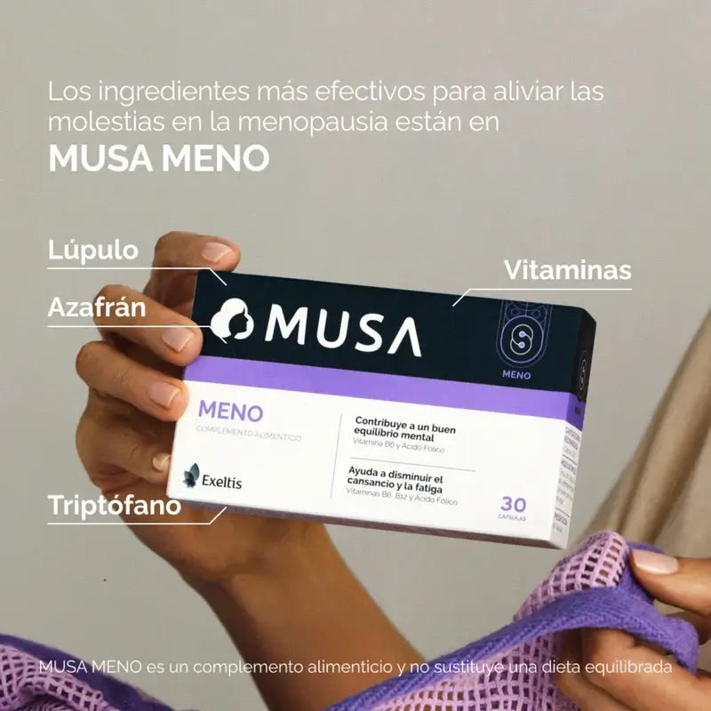 Musa Triplo Complément Alimentaire Ménopause , 3 x 30 gélules