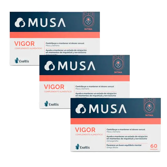 Musa Triplo Vigor Libido , 3 x 60 capsules