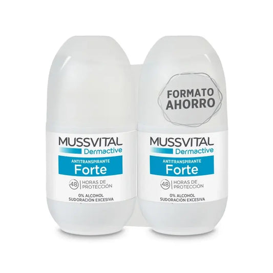 Mussvital Derma Deo Forte , 2x75 ml