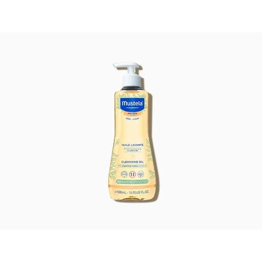 Mustela Huile de bain et de douche pour peaux sèches, 500 ml