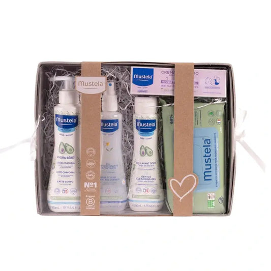 Layette pour bébé de Mustela, grise
