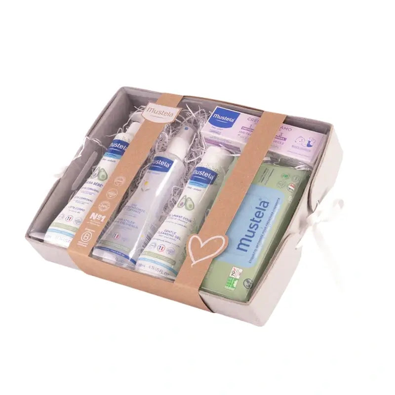 Layette pour bébé de Mustela, grise