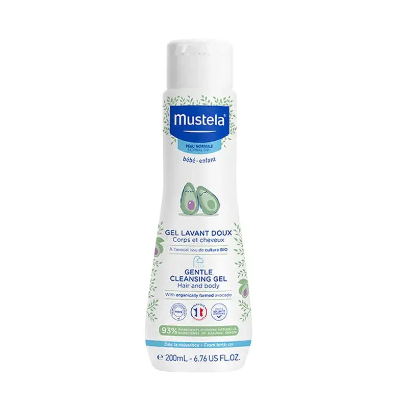 Layette pour bébé de Mustela, grise
