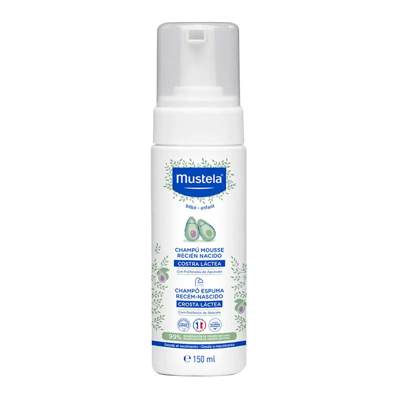 Mustela Newborn Mousse Shampoo, 150 ml