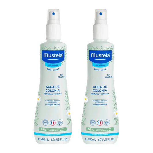 Mustela Duplo Alcohol-Free Eau de Toilette, 2x200ml