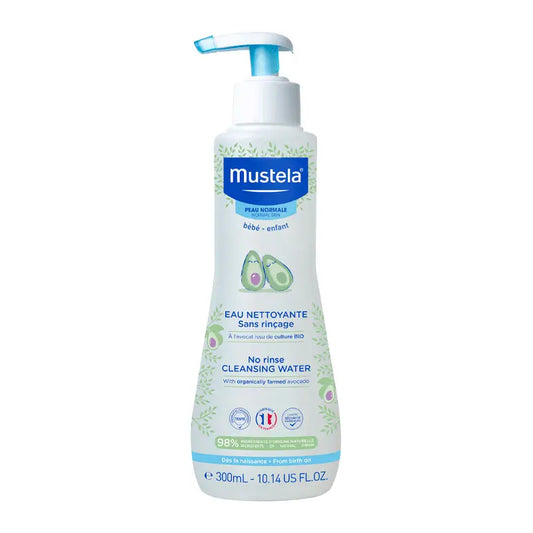 Mustela Organic Cleansing Water with Avocado, 300 ml