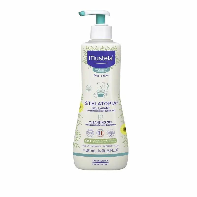 Mustela Stelatopia Gel de bain, 500ml