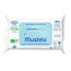 Mustela Lingettes d'eau en coton bio, 60 unités