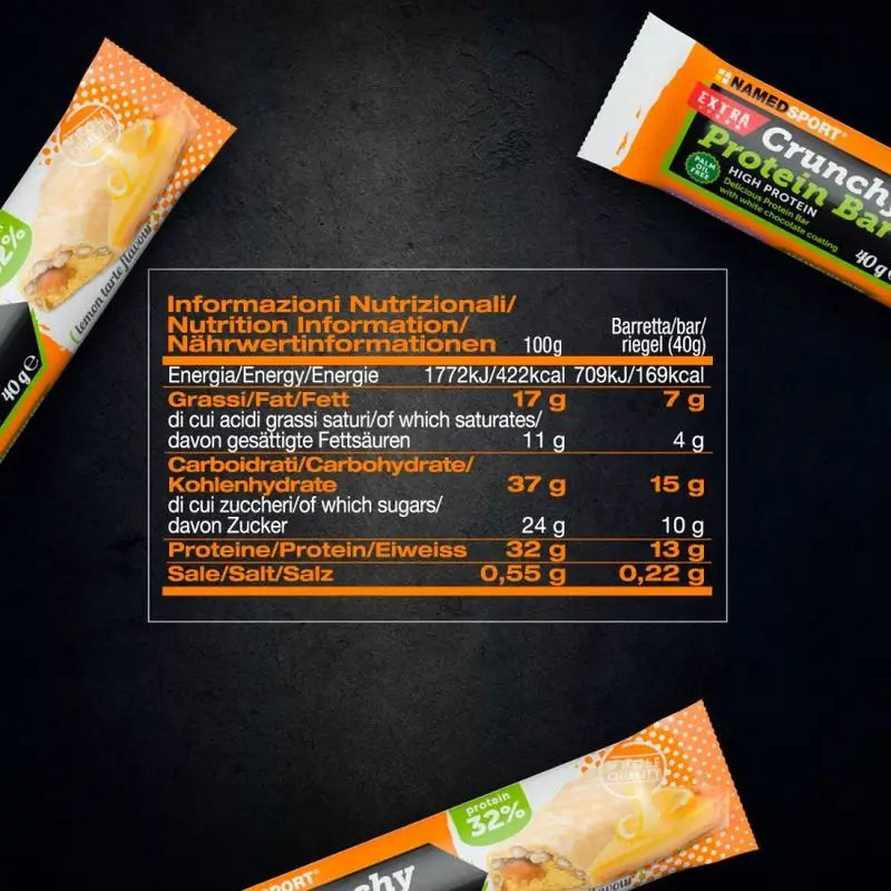Named Sport Energybar Barres à la fraise, 12 x 35 grammes
