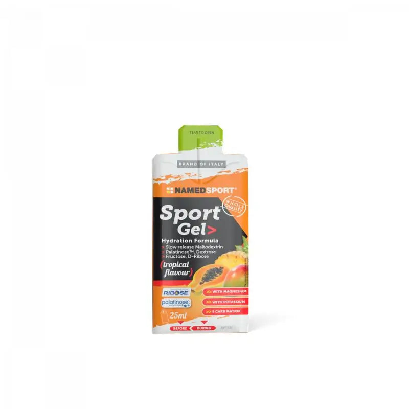 Named Sport Energy Sport Gel Tropical , 32 gels x 25 ml