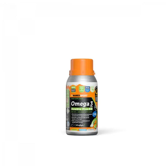 Named Sport Supplément Oméga 3 Double Plus ++ , 1 bouteille 60 softgels
