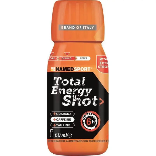 Named Sport Total Energy Shot Orange, 25 petites bouteilles x 60 ml