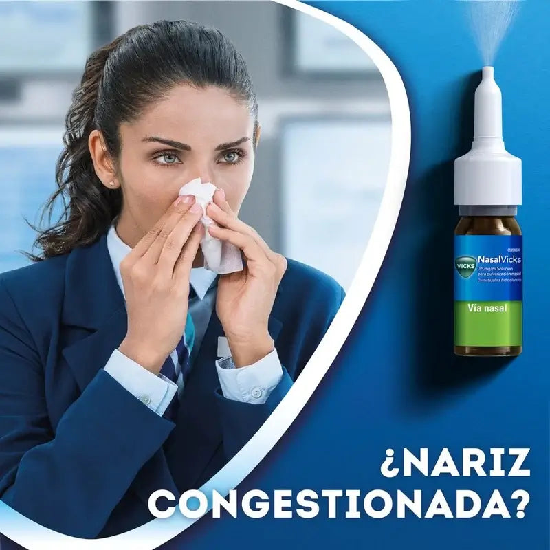 Nasalvicks 0,5 mg/ml Nébuliseur nasal, 15 ml
