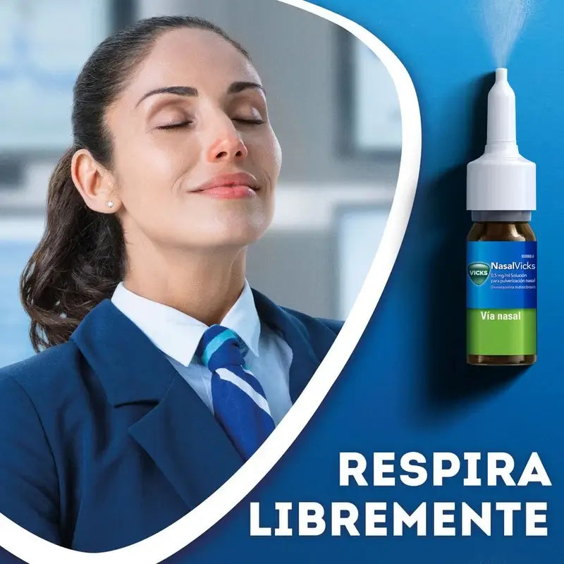 Nasalvicks 0,5 mg/ml Nébuliseur nasal, 15 ml