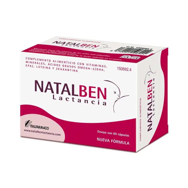 Natalben Breastfeeding, 60 Capsules