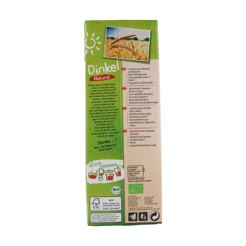 Natumi Natural Spelt Drink Bio, 1 litre