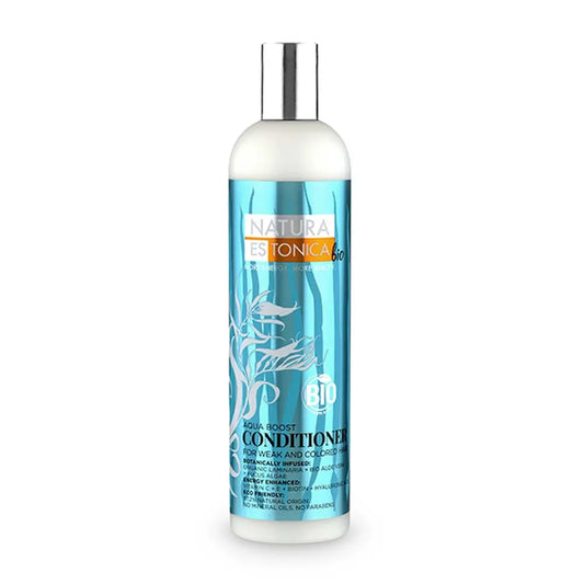 Natura Estonica Après-shampoing pour tous types de cheveux Aqua Boost, 400 ml