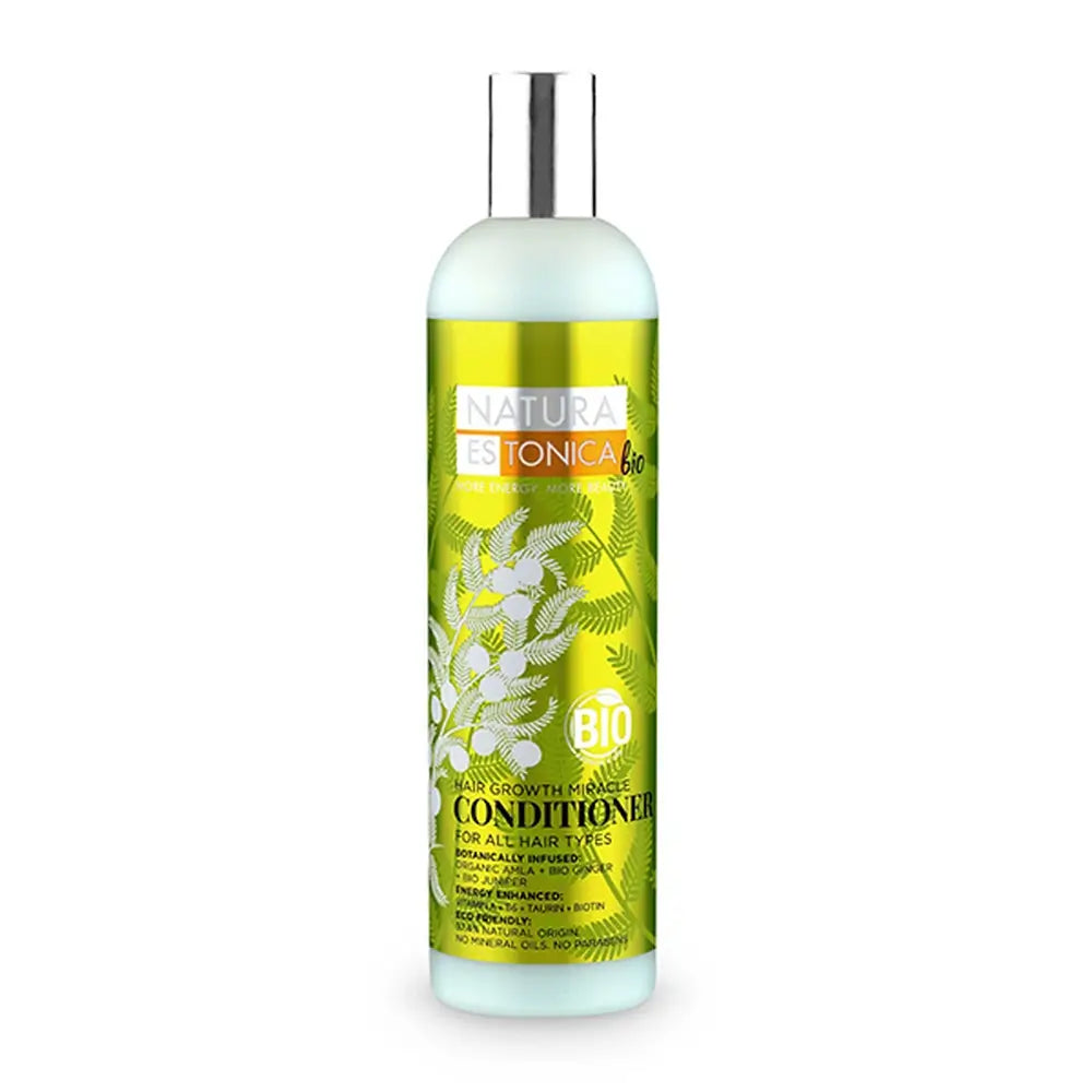 Natura Estonica Après-shampoing pour tous types de cheveux Miracle de croissance, 400 ml