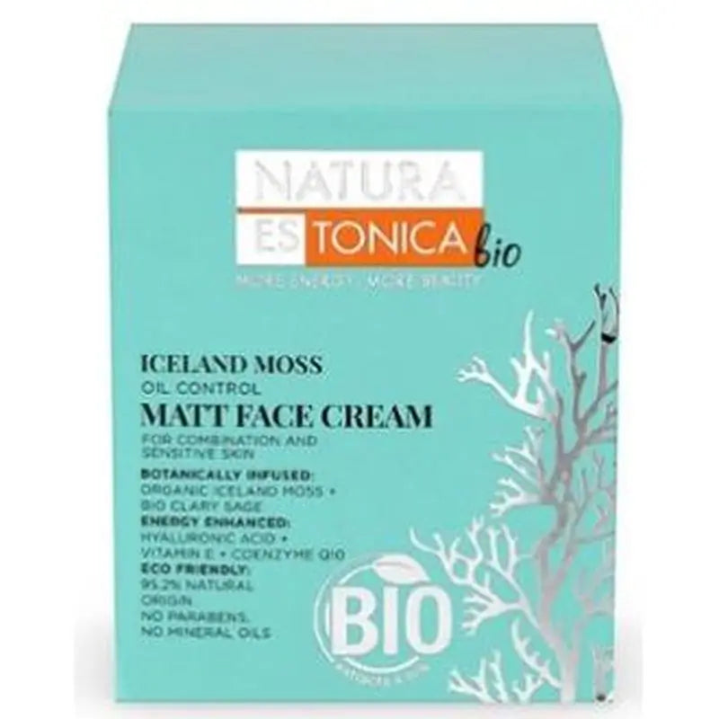 Natura Estonica Facial Cream Icelandic Moss 50Ml. Bio