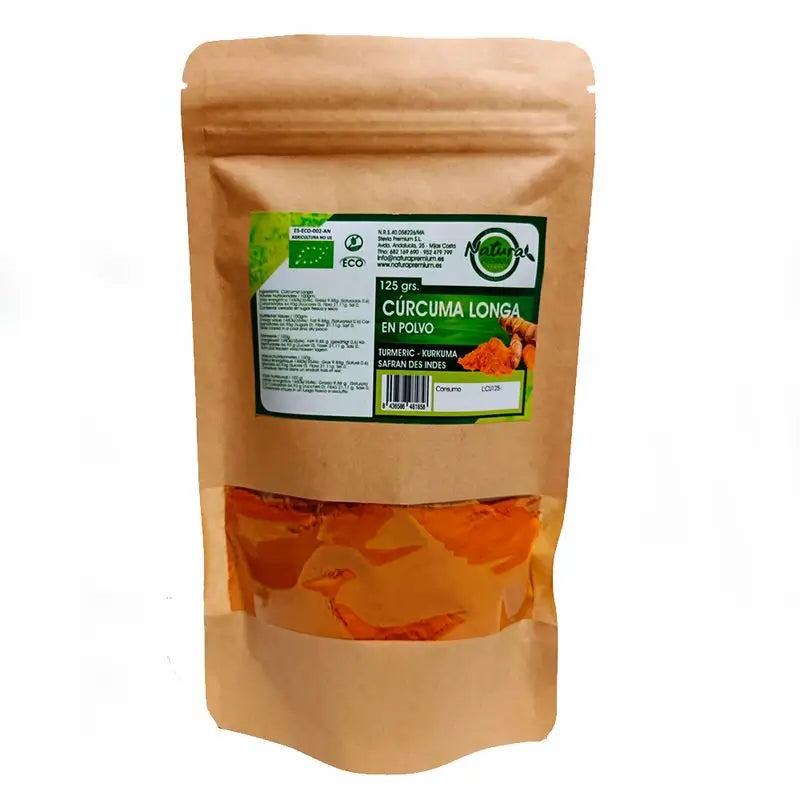 Natura Premium Organic Curcuma Powder , 125 gr