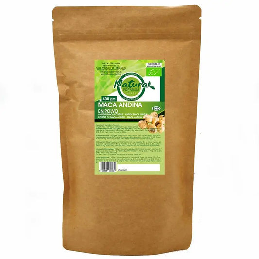 Natura Premium Maca Powder Organic , 500 gr
