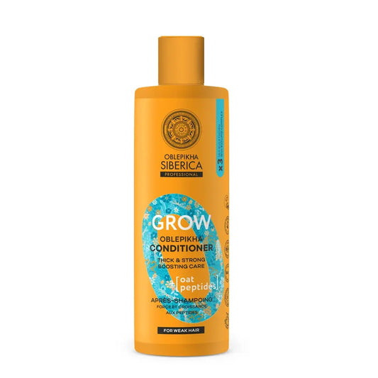 Natura Siberica Après-shampooing renforçant et stimulant la croissance avec des peptides, 400 ml