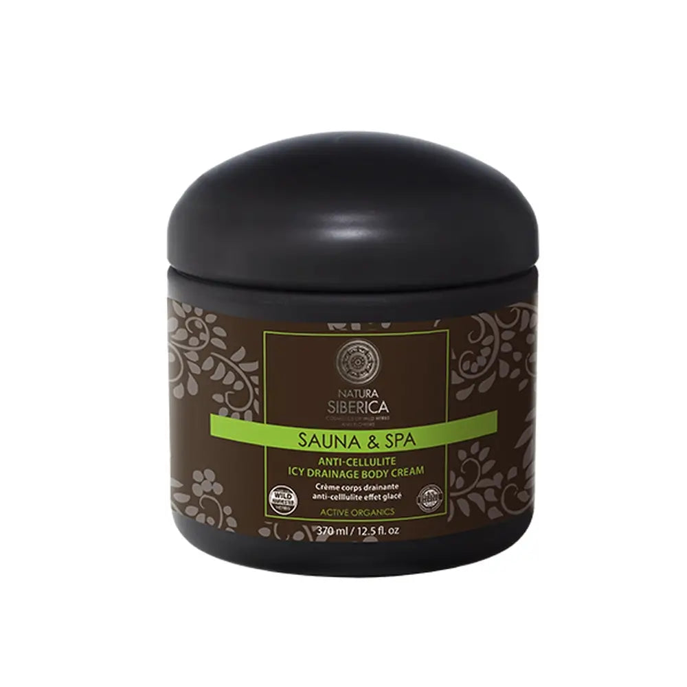 Natura Siberica Crème drainante anti-cellulite pour le corps, 370 ml
