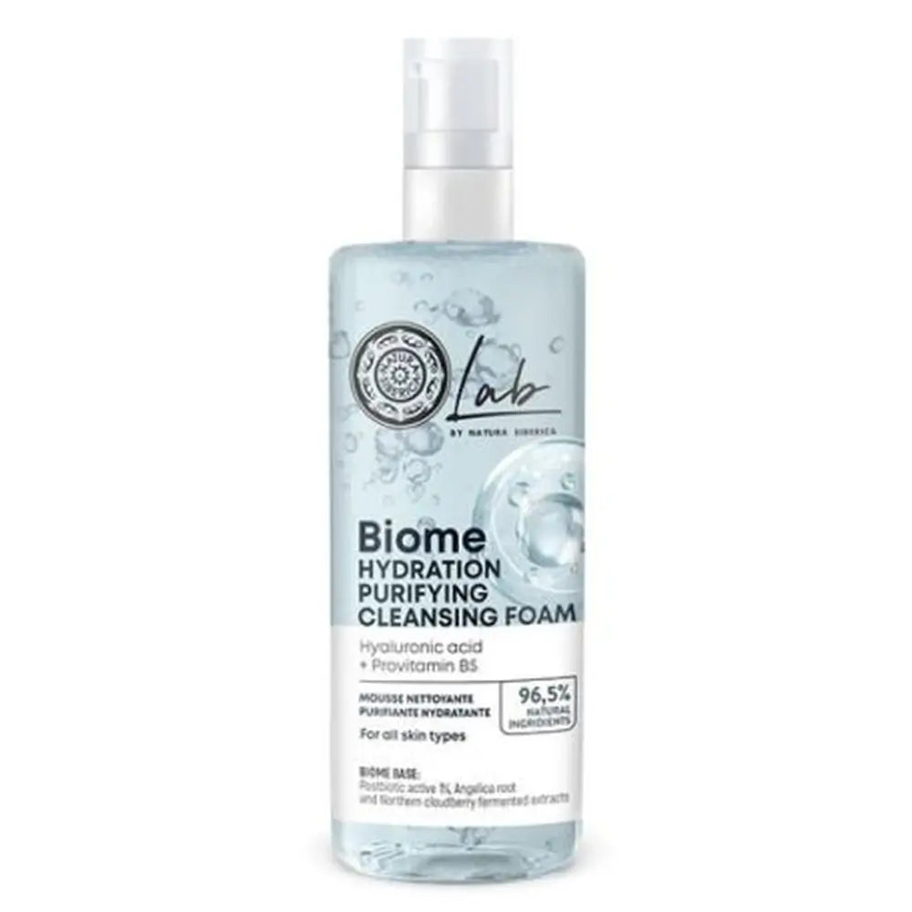 Natura Siberica Mousse nettoyante et hydratante pour le visage, 200 ml