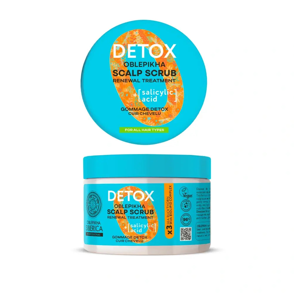 Natura Siberica Gommage Détox du cuir chevelu, 300 ml