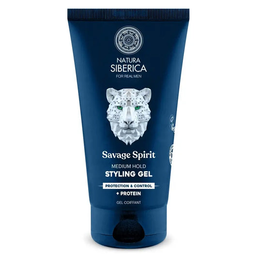 Natura Siberica Men Wild Arctic. Gel coiffant à tenue moyenne, 150 ml