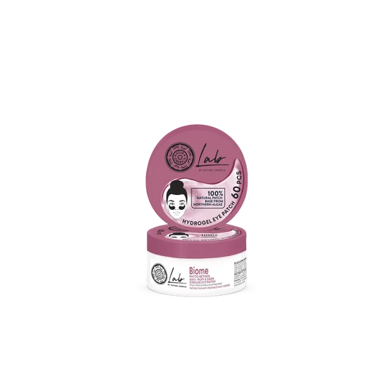 Natura Siberica Phytoretinol Patches Pour Combattre Les Cernes Et Les Poches Autour Des Yeux, 60 Unités.