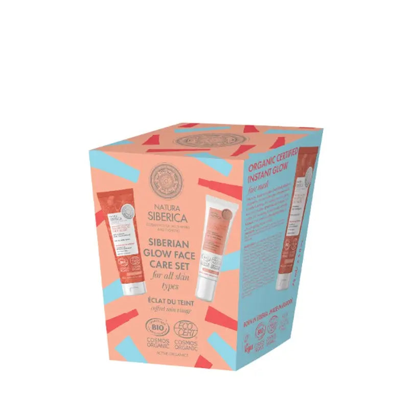 Natura Siberica Coffret Facial "Siberian Glow" Pour Tous Types de Peaux