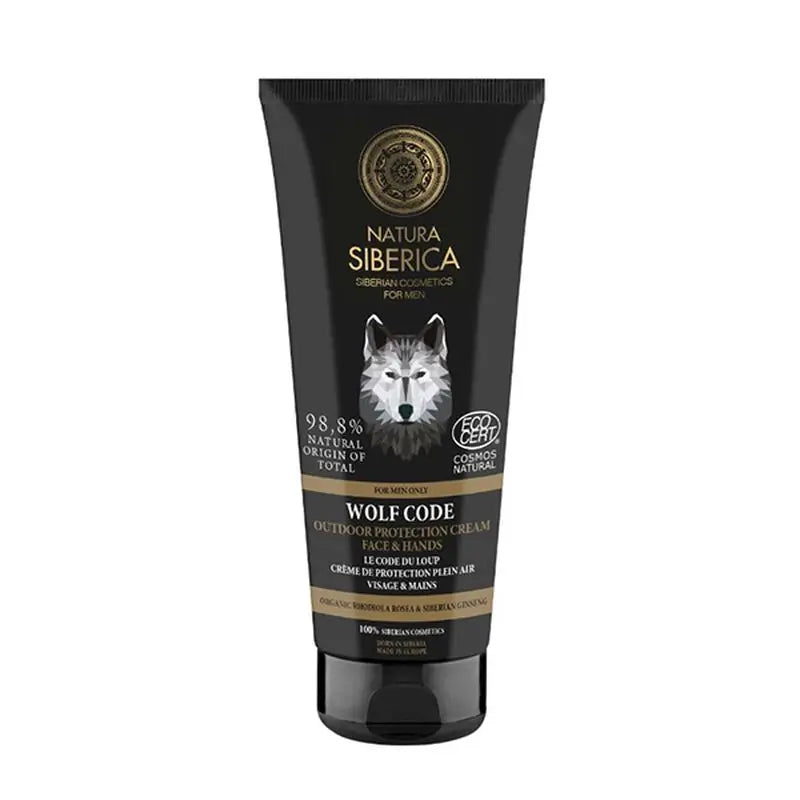 Natura Siberica Ns Men Wolf Code Men Protective Facial Hand Cream Na, 80 ml