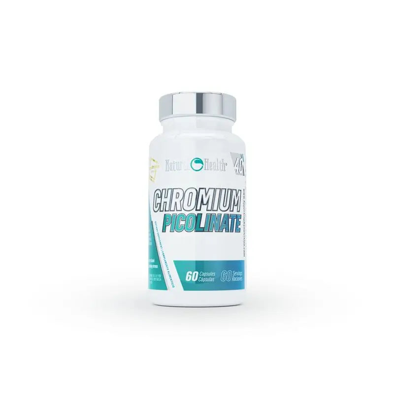 Natural Health Chromium Picolinate Mineral, 60 gélules