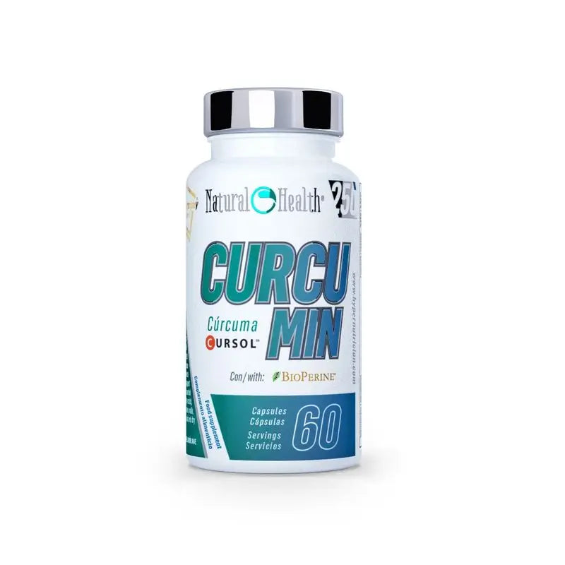 Natural Health Curcumine Cursol + Bioperine Anti-inflammatoire, 60 gélules