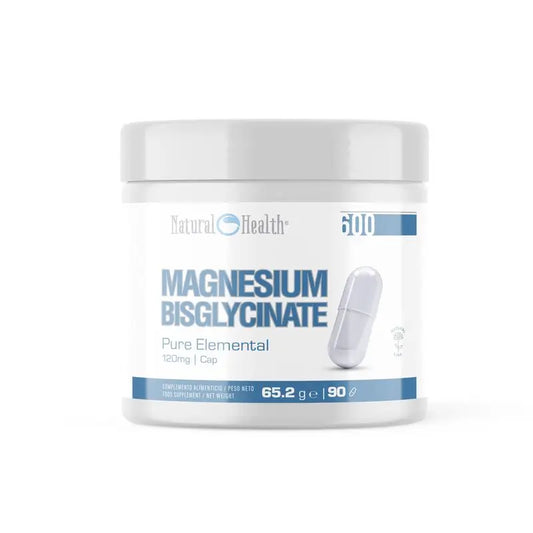 Natural Health Magnésium Bisglycinate, 90 gélules