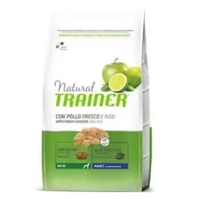 Natural Trainer Canine Adult Maxi Chicken 12kg, nourriture pour chiens