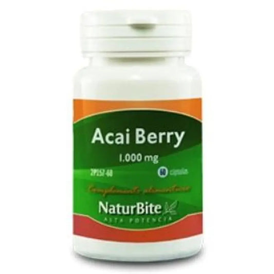 Naturbite Acai Berry 1000Mg. 60 Capsules