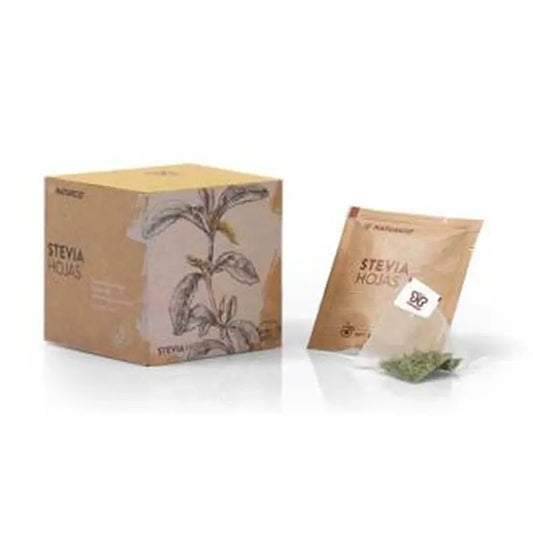 Naturcid Stevia Leaves Infusion 10Piramides. Eco