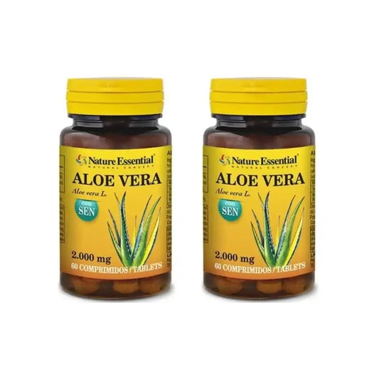 Nature Essential Aloe Vera , 2X60 Comprimés