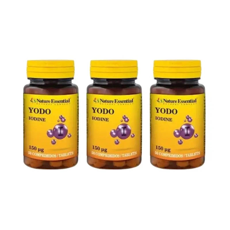 Nature Essential Iodine Pack 3 x 50 comprimés
