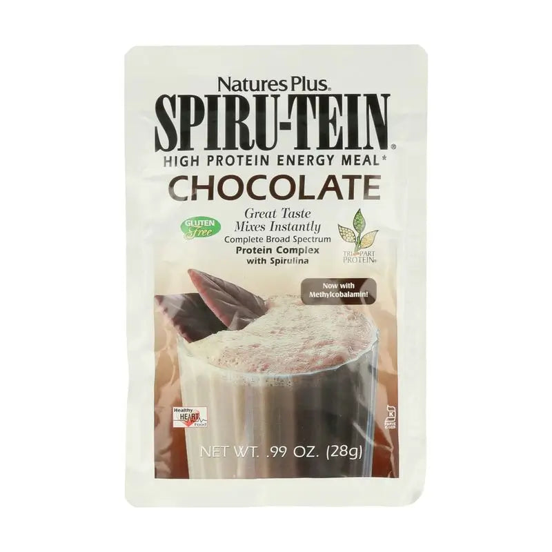 Natures Plus Spiru-Tein Chocolat, 28 g, Enveloppes