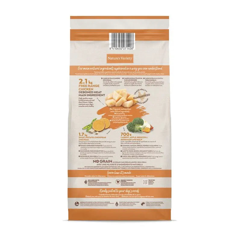 Nature'S Variety Canine Selected Adult Mini Chicken Campero, 7 kg, dog food