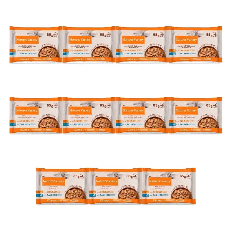 Nature'S Variety Nourriture humide Nv Cat Wet Boc Salsa Poulet/Saumon Flowp, 11 x 340 g