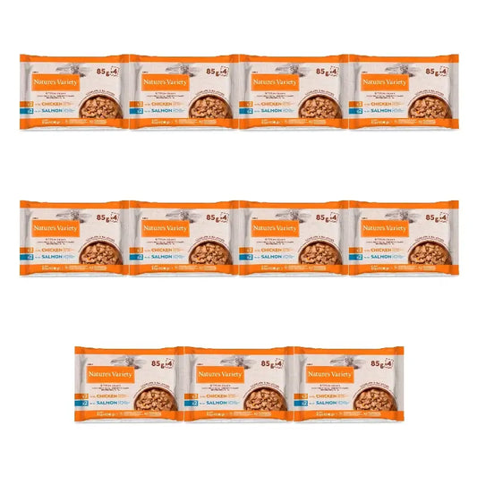 Nature'S Variety Nourriture humide Nv Cat Wet Boc Salsa Poulet/Saumon Flowp, 11 x 340 g