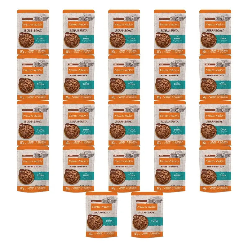 Nature'S Variety - Nourriture humide pour chats, au thon, portions individuelles, 22 x 85 g