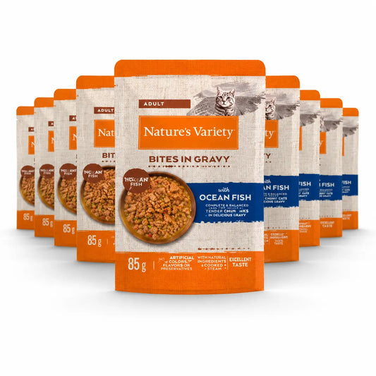 Nature'S Variety - Nourriture humide pour chats, au poisson, en portions individuelles, 22 x 85 g
