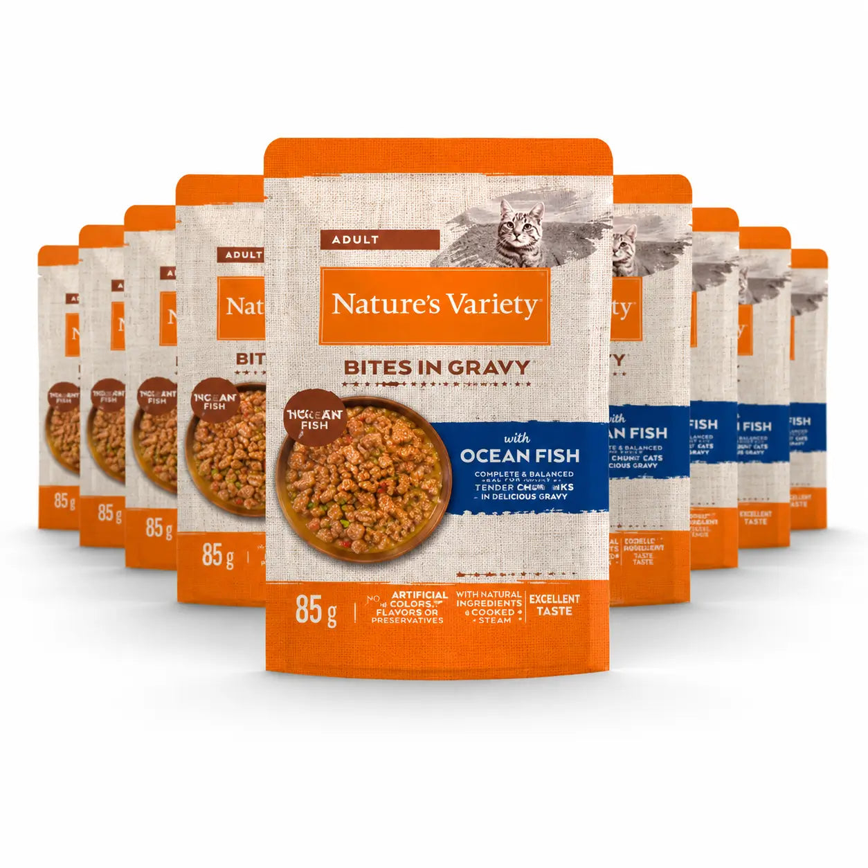 Nature'S Variety - Nourriture humide pour chats, au poisson, en portions individuelles, 22 x 85 g