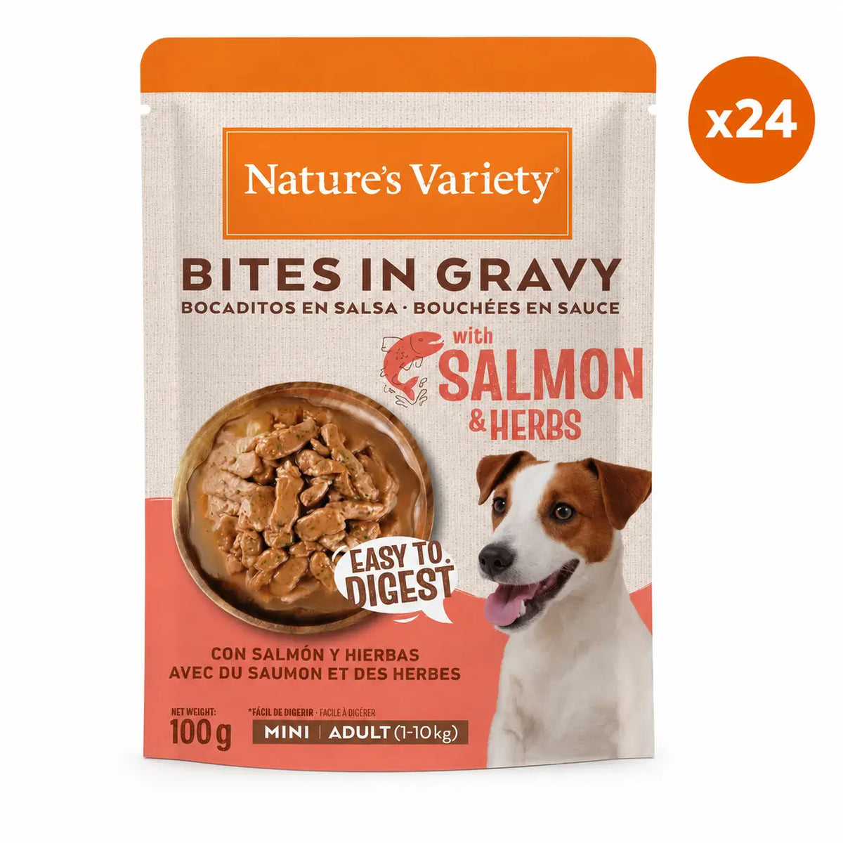 Nature'S Variety - Nourriture humide pour chiens, Mini, 24 x 100 g